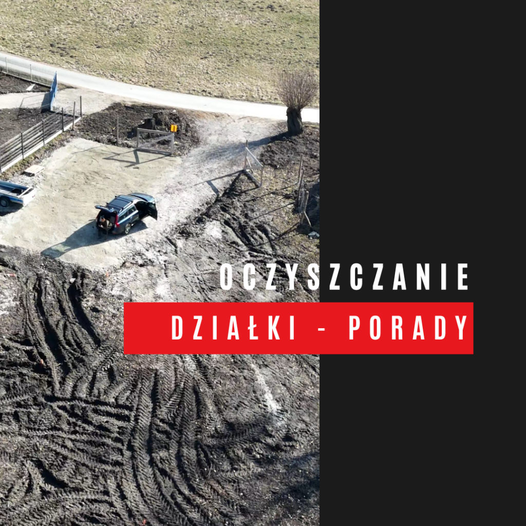 Oczyszczanie działki porady
