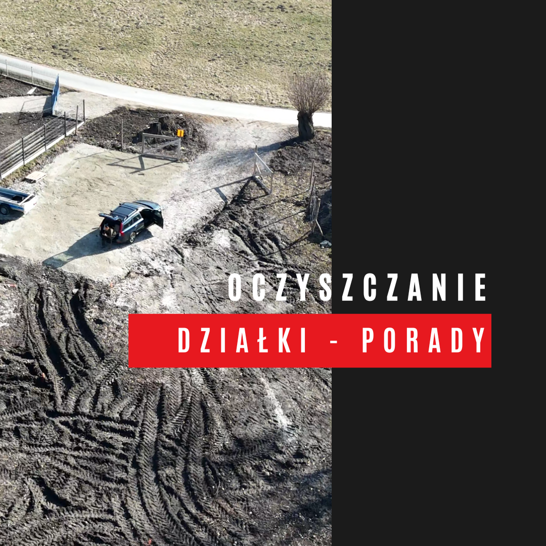 Oczyszczanie działki porady