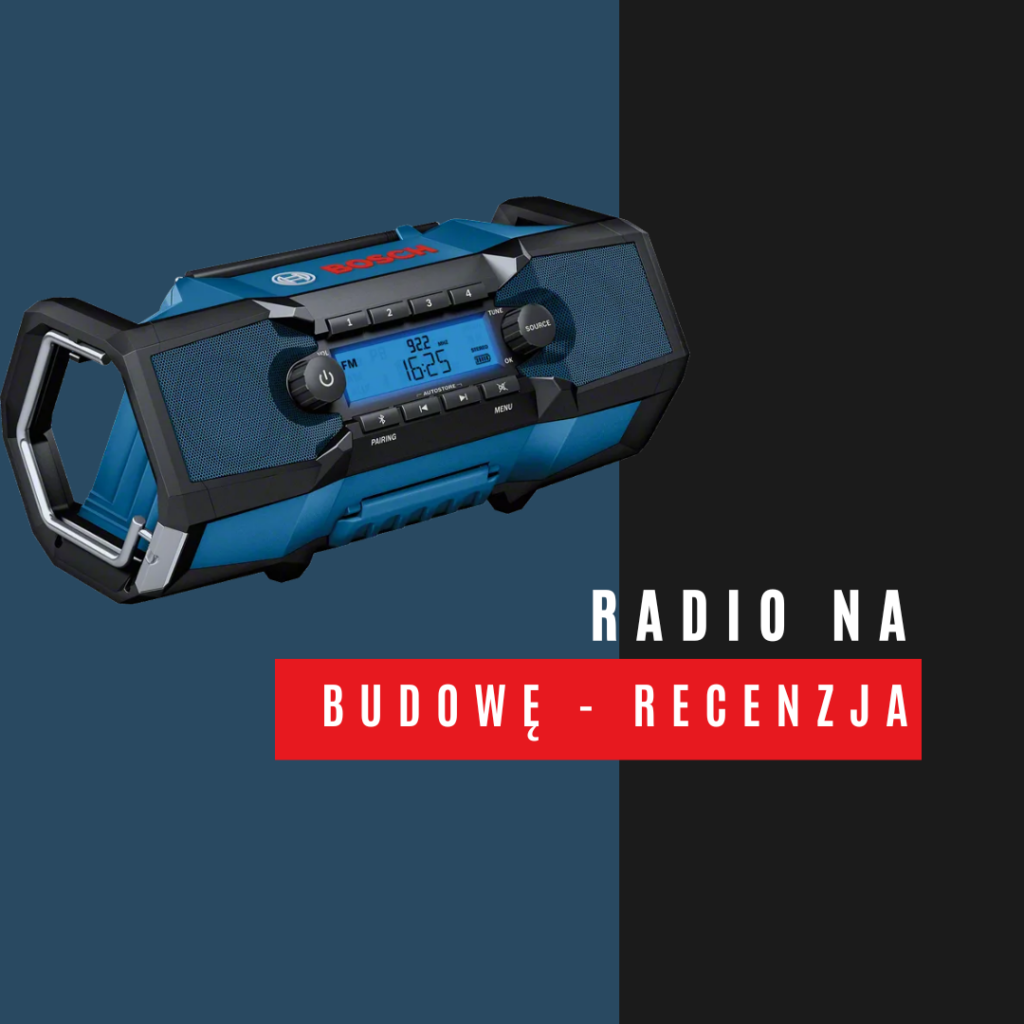 Radio budowlane Bosch