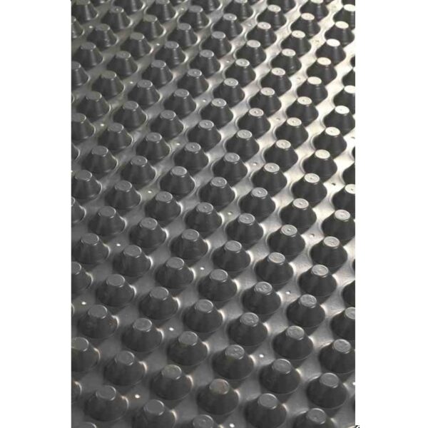 Folia kubełkowa fundamentowa 400g 1m x 20m – izolacja pionowa - obrazek 3