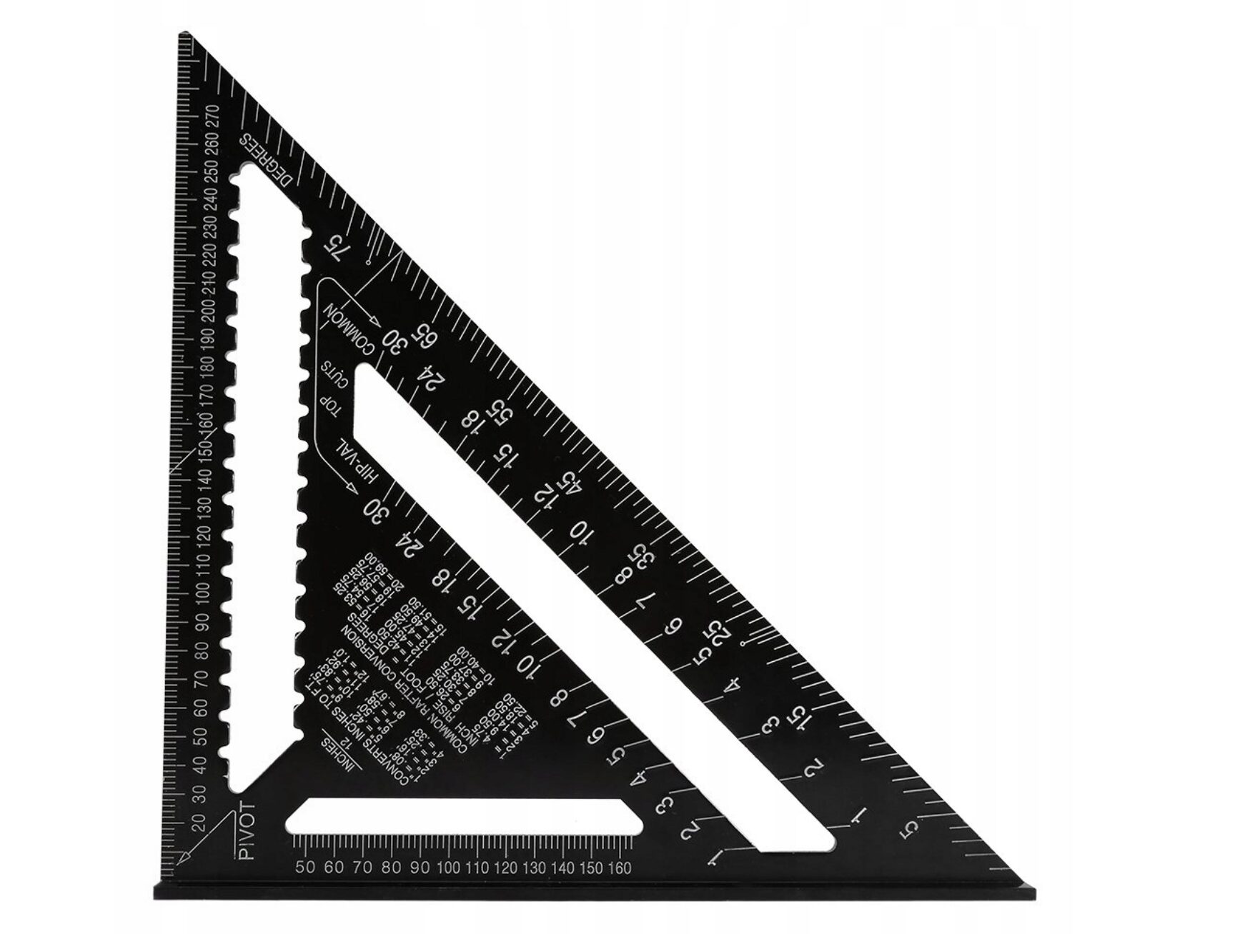 Kątownik Stolarski Aluminiowy 300mm 30x30