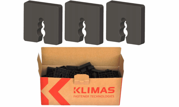 Podkładki dystansowe plastikowe kliny 10mm DW-10 Klimas 50 szt
