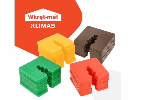Podkładki dystansowe plastikowe 2,5mm – 200 sztuk - obrazek 3