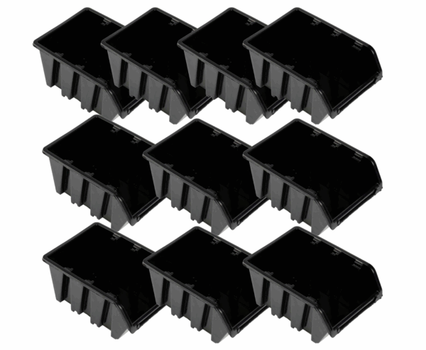 Pojemnik magazynowy 20x organizer kuweta NP4 czarny