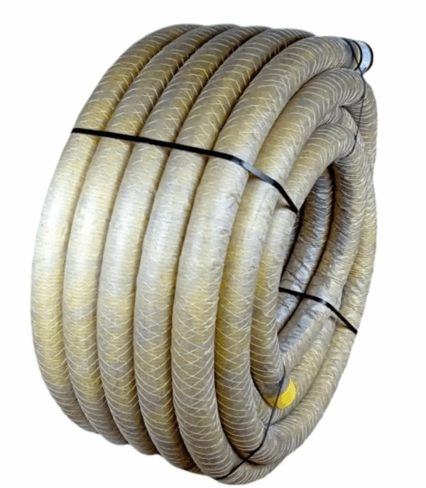 Rura drenarska fi 100 w otulinie – rolka 50m - obrazek 2