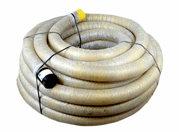 Rura drenarska fi 100 w otulinie – rolka 50m