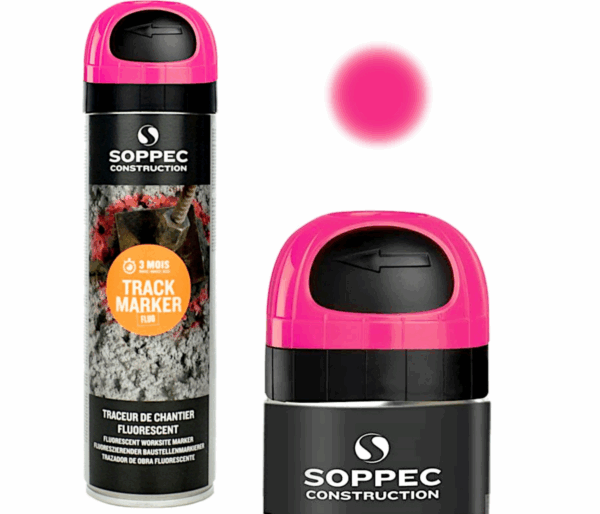 Farba geodezyjna Soppec Track spray różowy