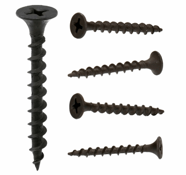 Wkręty czarne fosfatowane do drewna 3,5x45 mm 1 kg - obrazek 3