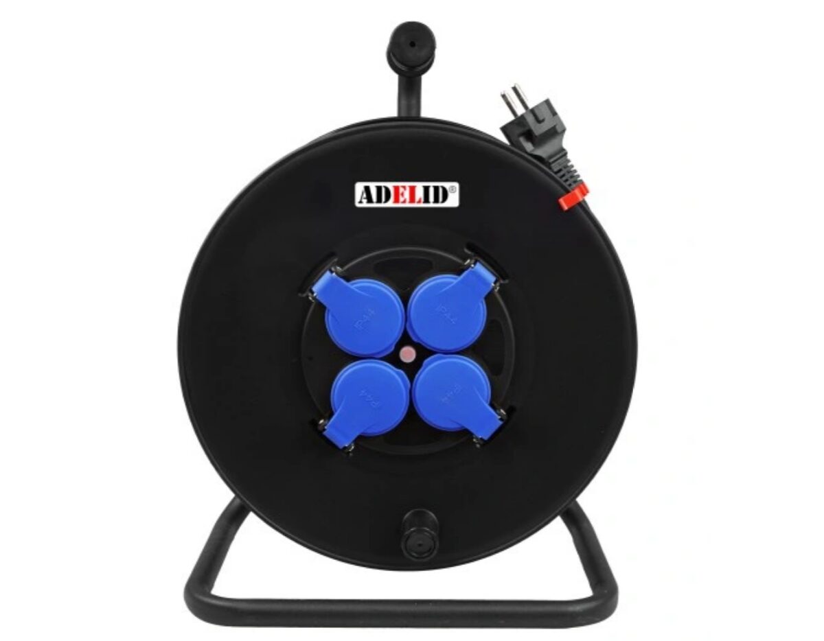 Przedłużacz bębnowy 40m 3x1.5mm² H05VV-F – Polski, Solidny - obrazek 3