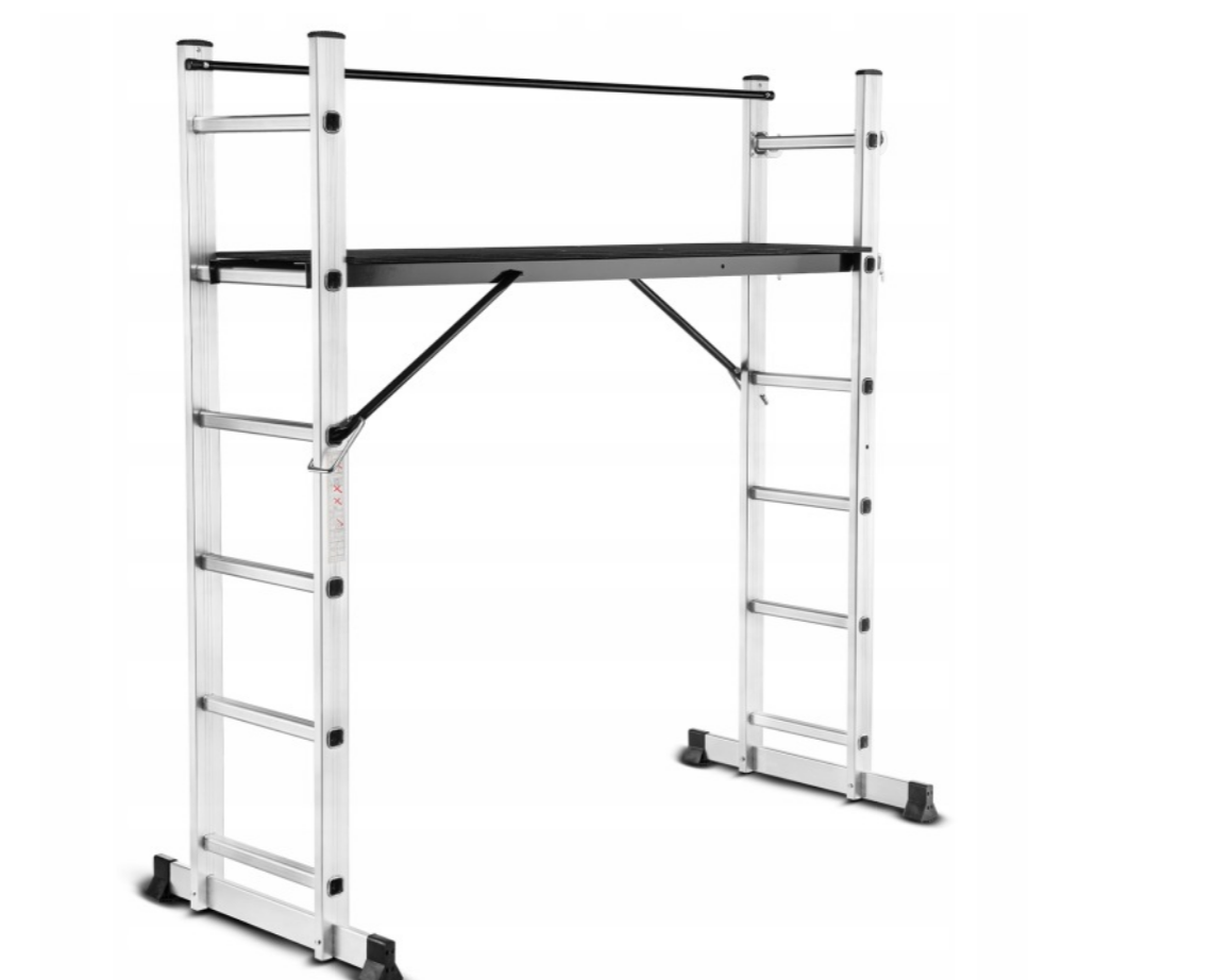 Rusztowanie aluminiowe 2x8 składane 4,8m - 150kg - obrazek 2